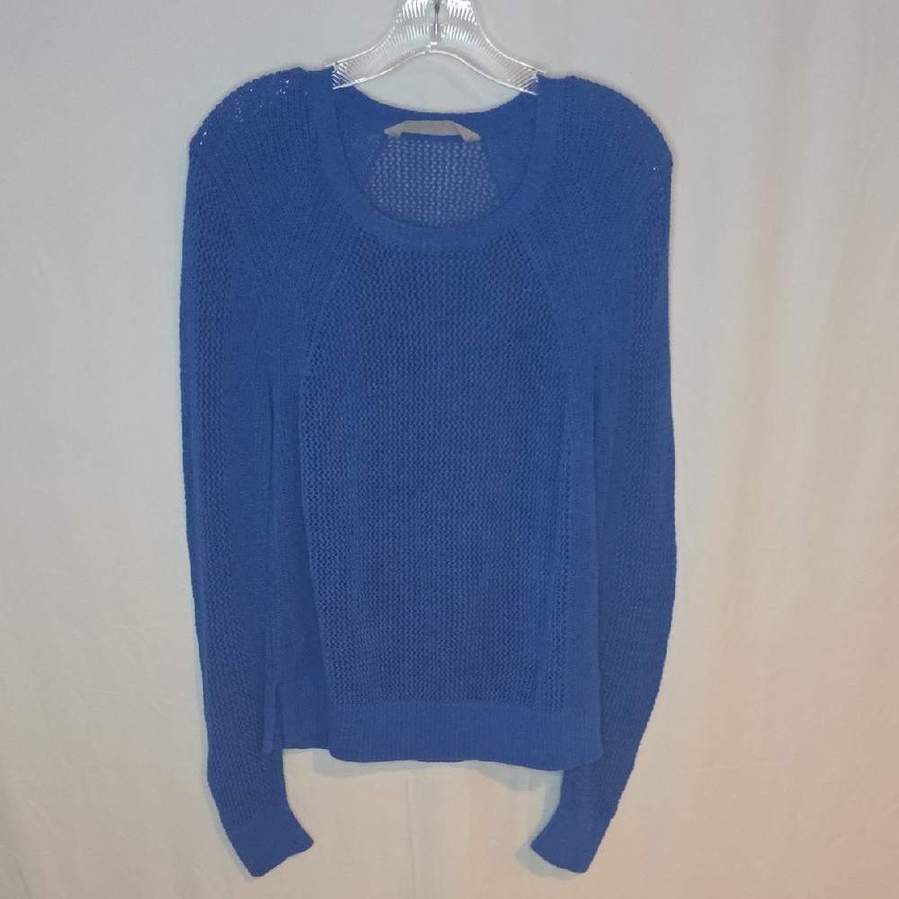 Athleta Women's Vibrant Blue Crew Neck Sweater